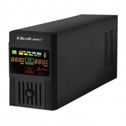 Zasilacz awaryjny UPS Qoltec 400VA | 240W | LCD | USB