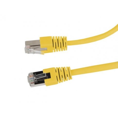 Patchcord FTP Gembird PP22-0.5M/Y kat.5e 0,5m Yellow