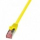Patchcord LogiLink CQ2067S CAT.6 S/FTP 3m, żółty