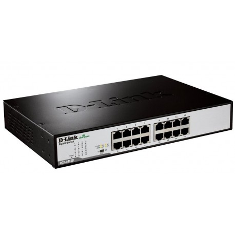Switch 16-portowy D-LINK DGS-1016D L2 16x1000Mbit (RJ45) Desktop/Rack