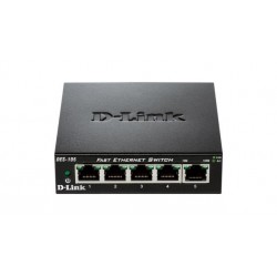 Switch niezarządzalny D-LINK 5-portowy DES-105 Metal Box