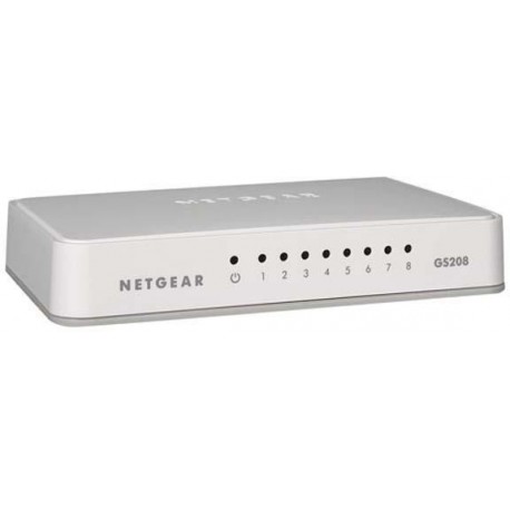 Switch Netgear GS208 8 x 10/100/1000