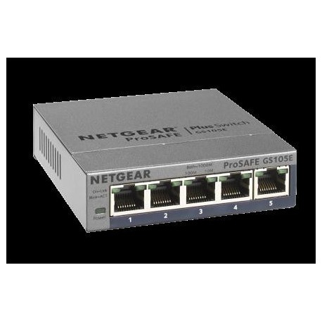 Switch Netgear GS105E 5x100/1000 ProSafe Plus