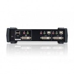 Przełącznik KVM ATEN DVI/USB/Audio CS1762A (CS1762A-AT-G) 2-port.