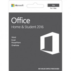 Oprogramowanie Office Home and Student 2016 Polish Medialess for Mac P2