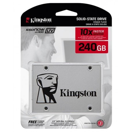 Dysk SSD Kingston SSDNow UV400 240GB 2.5" SATA3 (550/490) 7mm