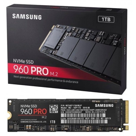 Dysk SSD Samsung 960 PRO 1TB M.2 2280 NVMe (3500/2100 MB/s)