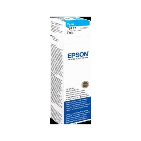 Tusz Epson Cyan 70 ml (T6732) do Epson L800