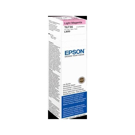 Tusz Epson Light Magenta 70 ml (T6736) do Epson L800