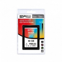 Dysk SSD Silicon Power S55 60GB 2.5" SATA3 (520/330) 7mm