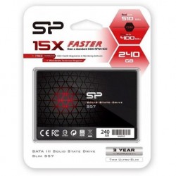 Dysk SSD Silicon Power S57 240GB 2.5" (510/400) SATA3 7mm 3D TLC