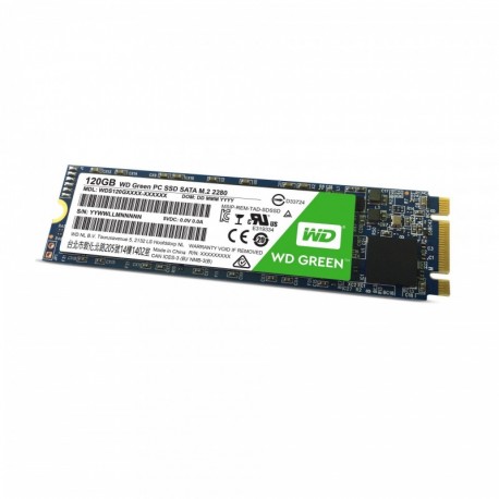 Dysk SSD WD Green 120GB M.2 2280 (540/430 MB/s) WDS120G1G0B