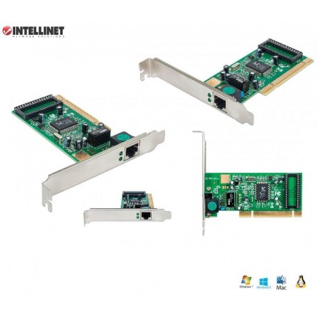 Karta sieciowa Intellinet 10/100/1000 RJ45 Gigabit na PCI ICC IO-GIGA-32 