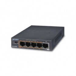 Switch niezarządzalny Planet FSD-504HP 4-Port PoE+ 100Mb/s + 1-Port 100Mb/s Desktop