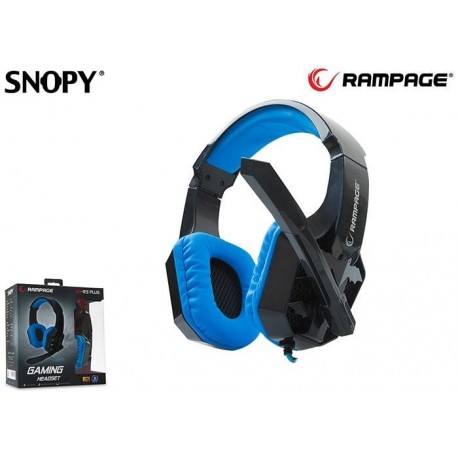 Słuchawki z mikrofonem Rampage SN-R3 PLUS LED Gaming