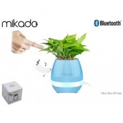 Głośnik Bluetooth Mikado MD-P15BT Blue Doniczka