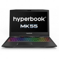 Notebook Hyperbook Pulsar MK55 15,6"FHD /i7-7700HQ/8GB/SSD240GB/GTX1050Ti-4GB