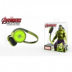 Słuchawki bezprzewodowe z mikrofonem E-BLUE Avengers Hulk EBT932GR czarno - zielony