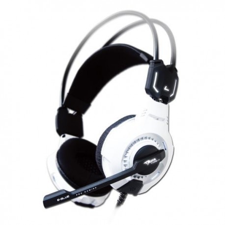 Słuchawki z mikrofonem E-BLUE Mazer Type X 7.1 białe