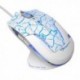 Mysz przewodowa E-Blue Mazer Pro optyczna Gaming biała