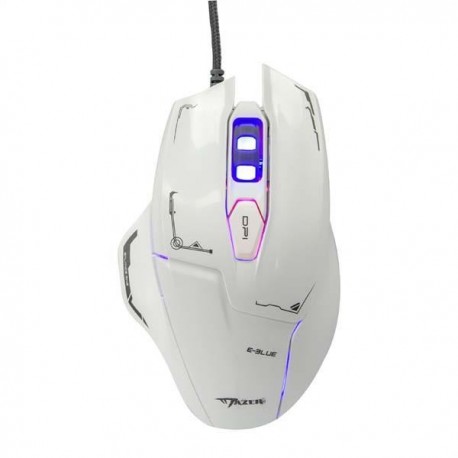 Mysz przewodowa E-Blue Mazer optyczna Gaming biały