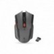 Mysz bezprzewodowa Everest SMW-248 optyczna Gaming 1600DPI szara