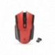Mysz bezprzewodowa Everest SMW-248 optyczna Gaming 1600DPI czerwona