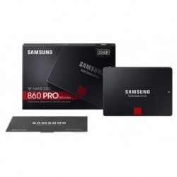 Dysk SSD Samsung 860 PRO 256GB 2,5“ SATA3 (560/530) MZ-76P256B/EU