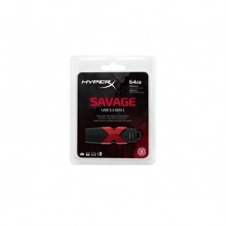 Pendrive Kingston HyperX Savage 64GB USB 3.1 Gen 1 (350/180 MB/s)
