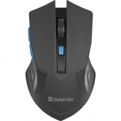 Mysz bezprzewodowa Defender ACCURA MM-275 optyczna 1600dpi 6P czarno-niebieska
