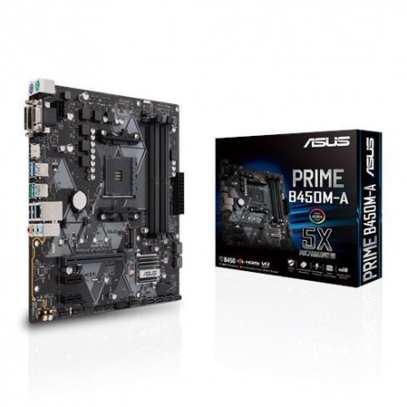 Płyta Asus PRIME B450M-A/AMD B450/SATA3/M.2/USB3.1/PCIe3.0/AM4/mATX