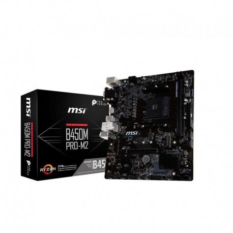 Płyta MSI B450M PRO-M2/AMD B450M/DDR4/SATA3/M.2/USB3.1/PCIe3.0/AM4/MATX