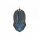 Mysz przewodowa Fury Brawler optyczna Gaming 1600 DPI czarna