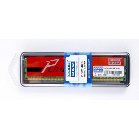 Pamięć DDR3 GOODRAM PLAY 4GB 1866MHz PC3-15000 9-11-9-28 RED 512x8