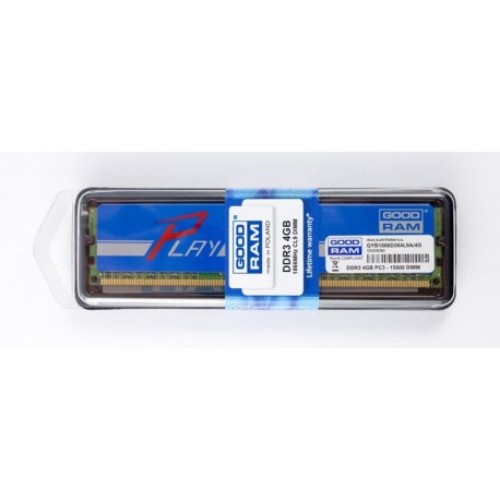 Pamięć DDR3 GOODRAM PLAY 4GB 1866MHz PC3-15000 9-11-9-28 BLUE 512x8