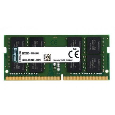 Pamieć DDR4 Kingston SODIMM 16GB 2400MHz 2Rx8 CL17 1.2V