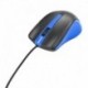 Mysz przewodowa e5 optyczna USB czarno-niebieska