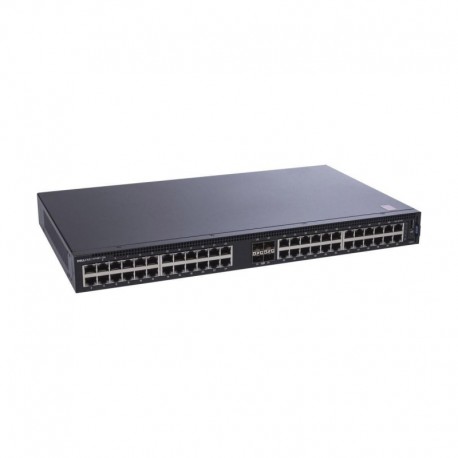 Switch zarządzalny Dell EMC Networking N1148T, L2, 48 ports RJ45 1GbE, 4 ports SFP+ 10GbE, Stacking