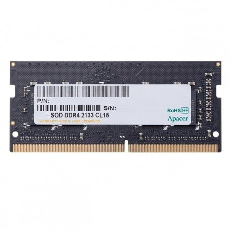 Pamięć SODIMM DDR4 Apacer 4GB (1x4GB) 2133MHz CL15 1,2V