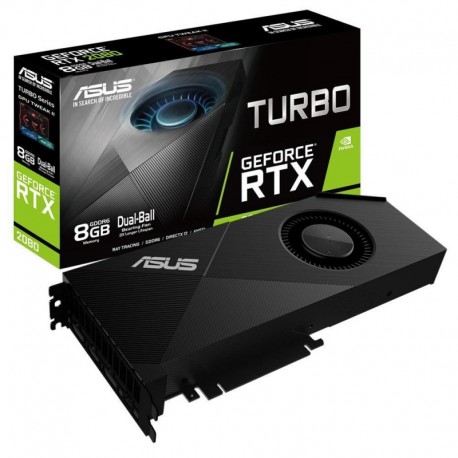 Karta VGA Asus TURBO-RTX2080-8G OC 8GB GDDR6 256bit HDMI+2xDP PCIe3.0