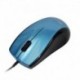 Mysz przewodowa VAKOSS TM-481UB optyczna, 3 przyciski, 1200dpi, niebieska