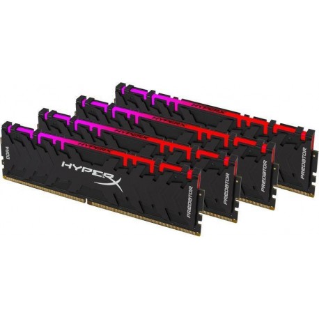 Pamięć DDR4 Kingston HyperX Predator RGB 32GB (4x8GB) 3200MHz CL16 1,35V
