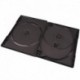 Pudełko Esperanza na 4 DVD z tray 14 mm 3091 czarne