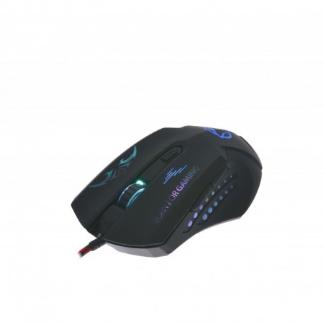 Mysz przewodowa Manta MM773G Gaming, z podświetleniem, czarna
