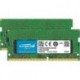 Pamięć DDR4 SODIMM Crucial 16GB (2x8GB) 2666MHz CL19 SRx8 1,2V