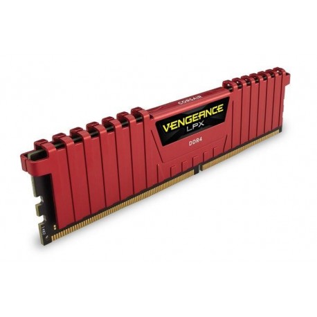 Pamięć DDR4 Corsair Vengeance LPX 16GB (2x8GB) 2666MHz CL16 1,2V czerwone