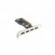 Karta Lanberg PCI -  USB 2.0 5-port
