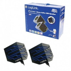Głośniki LogiLink SP0021 USB 2.0, aktywne, czarne