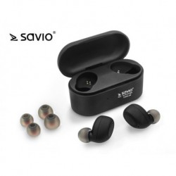 Słuchawki bezprzewodowe z mikrofonem Savio TWS-04 Bluetooth