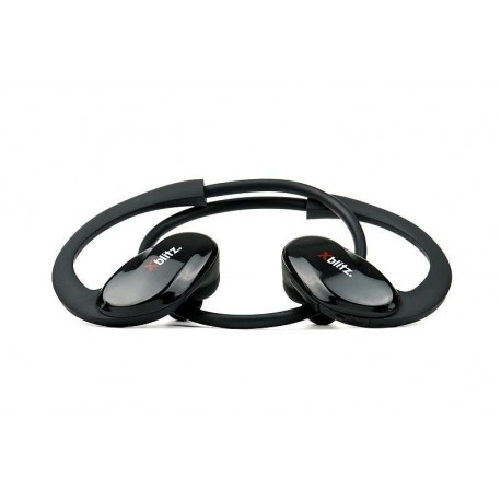 Słuchawki z mikrofonem Xblitz Pure Flex bezprzewodowe sportowe Bluetooth czarne